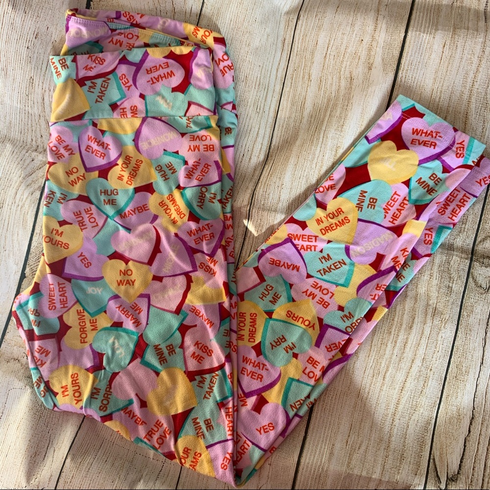 valentine leggings